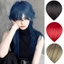 DELMER Tóc Giả Cosplay Dài, Tóc Giả Đầu Mullet Tổng Hợp Chịu Nhiệt Có Nổ, Halloween Thẳng Lớp Lông Tơ Anime Nam Tóc Giả Hàng Ngày