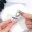 SAIA 1 / 5 Cái Khóa Túi, Đóng Cửa Snap DIY Linh Kiện Bắt Khóa, Phụ Kiện Túi Thủ Công Phần Cứng Khóa Kim Loại Cho Túi Xách Ví Totes