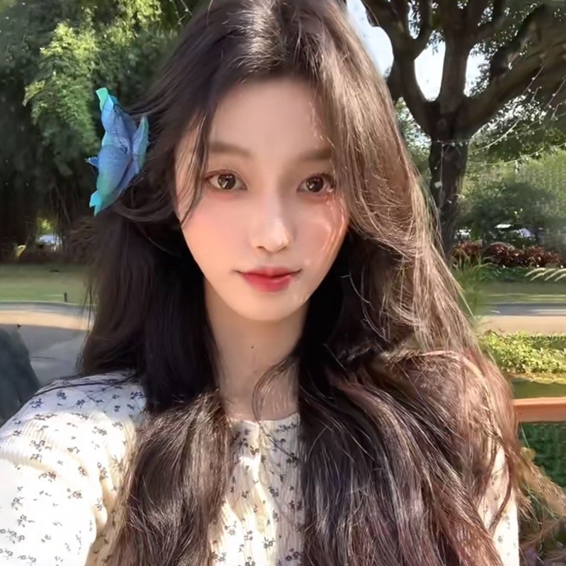 Phụ Kiện Tóc Phổ Biến - Seaside Holiday Side Bangs Barrettes - Vải Bé Gái Ngọc Trai Hoa Trâm Cài Tóc - Kẹp Tóc Hoa Phalaenopsis - Thời Trang Hàn Quốc Ngọt Ngào Thanh Lịch