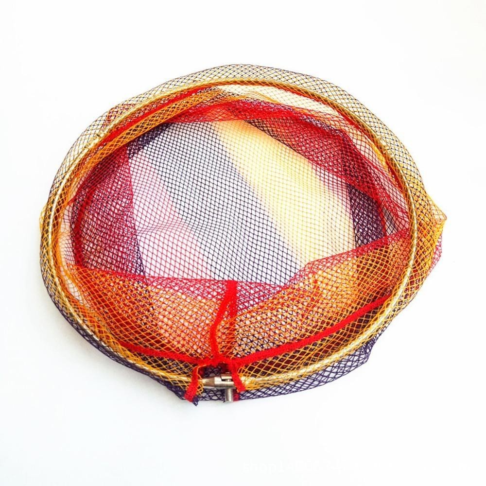 Đầu lưới hạ cánh gấp DELMER, Đầu lưới câu cá bằng thép không gỉ nylon bằng thép không gỉ, Lưới hạ cánh câu cá bền gấp màu sắc Chroma Lưới câu cá nylon hạ cánh câu cá