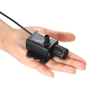MÁY BƠM MINI 400L/H KHÔNG CHỔI THAN, ĐIỀU CHỈNH 4 CẤP ĐỘ - BƠM HỒ CÁ - THUỶ SINH