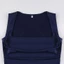 SNUGHOUSE Áo tăng cổ thấp, Dây treo xếp ly màu trơn thanh lịch thông thường, Áo Crop top cổ vuông không tay dành cho nữ