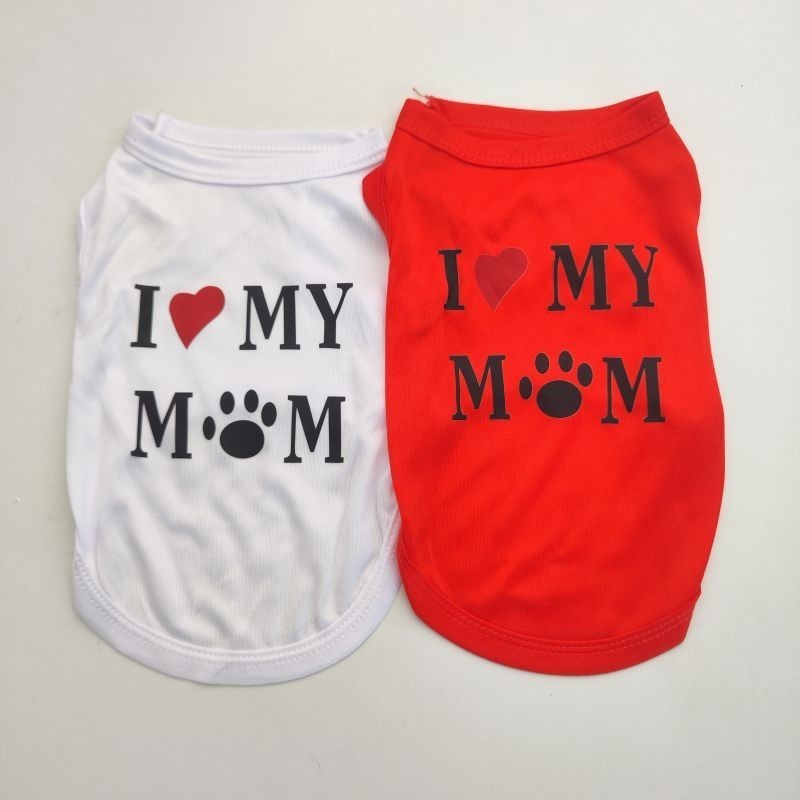 BounceBunnyS-2XL Kích thước Pet Thời trang In Vest