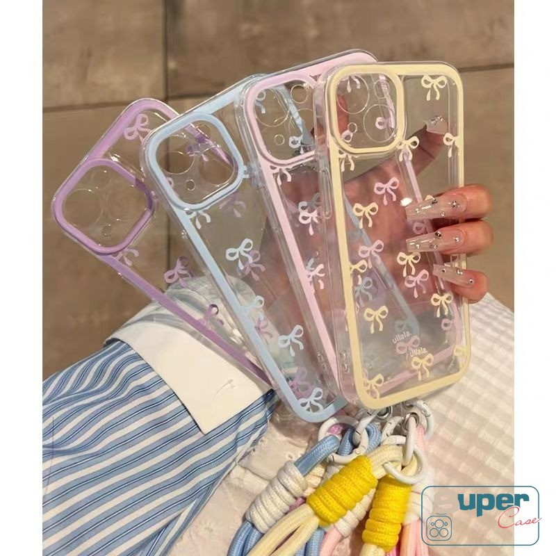Ốp Mềm Màu Kẹo Trong Suốt Nơ Ngọt Ngào Cho Vivo Y17s Y100 Y17 Y18 Y03 Y15 Y21 Y15s Y11 Y18E Y20 Y28 Y36 Y22 Y02 Y20i Y21T Y35 Y27 Y91C Y21S Y16 Y91 Y93 Y33T Y33S Y20S Y12 Y15A Y12S