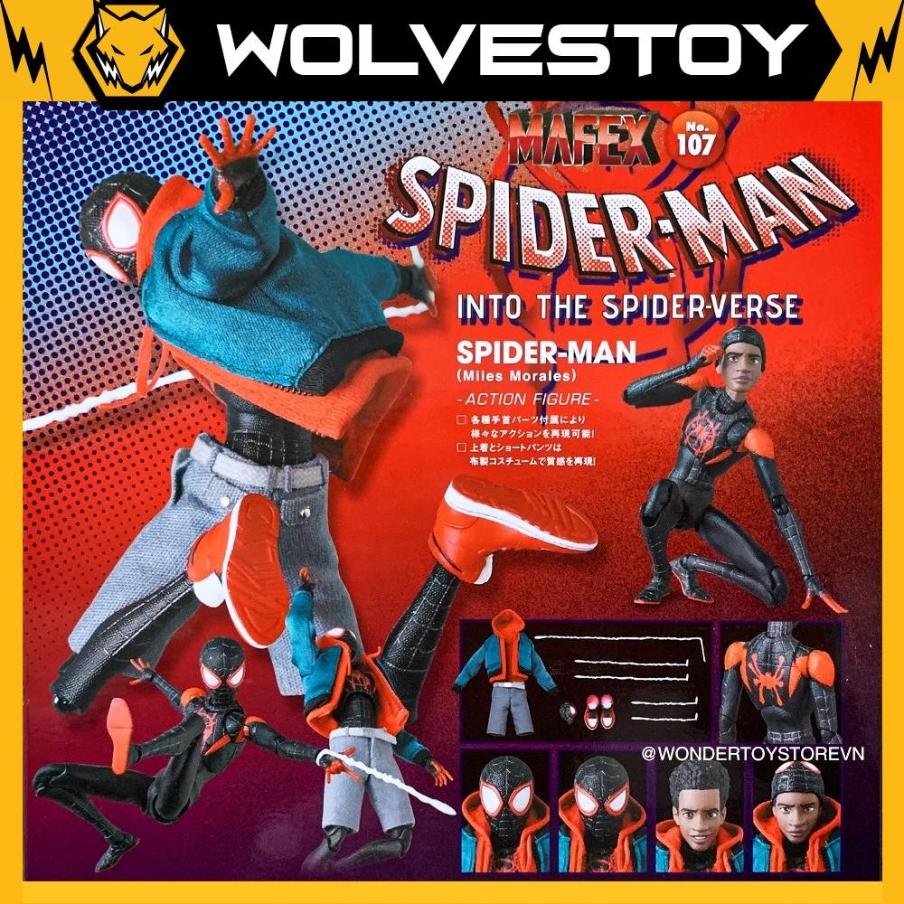 アメコミ MAFEX SPIDER-MAN (Miles Morales) No. 107 MAFEX No.107 Spider-Man Into the Spider-Verse: Spider-Man (Miles