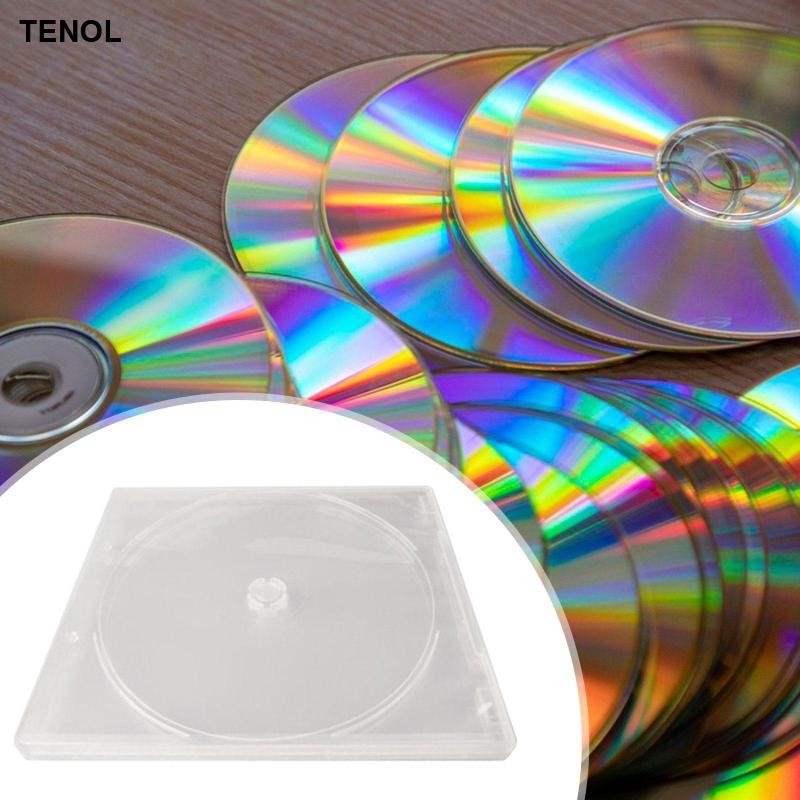 10 Chiếc Hộp CD Trong Suốt Bảo Vệ Đĩa Tiêu Chuẩn Đĩa Đơn CD Jewel Case ...