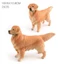 PWSEND Các bức tượng nhỏ thú cưng thực tế, giống như thật Chó bông Shiba Inu Corgi Đồ trang trí chó, Mô phỏng PVC tinh tế Trang trí máy tính để bàn cho thú cưng