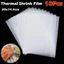ORDOBOX 10 Cái Phim Co Nhiệt, Tấm Nhựa Thu Nhỏ DIY Mờ, Giấy Phim Nghệ Thuật Thu Nhỏ Vui Nhộn Bền Đẹp Cho Đồ Dùng Handmade Làm Tiệc Deco