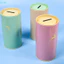 Animal Candy Color Piggy Bank Metal Piggy Bank Hộp đựng đồ lặt vặt dễ thương Lon lưu trữ Lon quà tặng Hộp đựng tiền trang trí nội thất [BK]