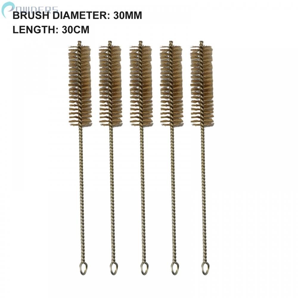 NEWProfessional Stainless Steel Cylinder Wire Tube Pipe Cleaner Brush
