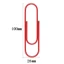 ZENZON 10 Chiếc Kẹp Giấy, Hợp Kim 10cm Đánh Dấu Trang, Văn Phòng Phẩm Chất Kết Dính Kẹp Màu Sáng Tạo Kim Loại Lớn Kẹp Giấy Sinh Viên