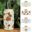 Nhãn dán chuyển GETVOW UV DTF, Sắt trên bọc cốc chịu nhiệt độ cao, Chủ đề Phục sinh chống nước DIY Đề can chuyển cốc Nhãn dán ly 16OZ Ly thủy tinh