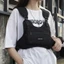 Túi Vest hip hop CODECOVED, Túi đeo ngực chức năng Hip Hop, thời trang sức chứa lớn chống nước thông thường dạo phố Túi ngực thể thao ngoài trời