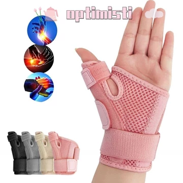OPTIIMSTI 1 Cái Nẹp ngón tay cái cổ tay, Phù hợp với bảo vệ cổ tay linh hoạt bên phải và bên trái, Bảo vệ ngón tay cái thoáng khí Nẹp ngón tay cái cho viêm gân