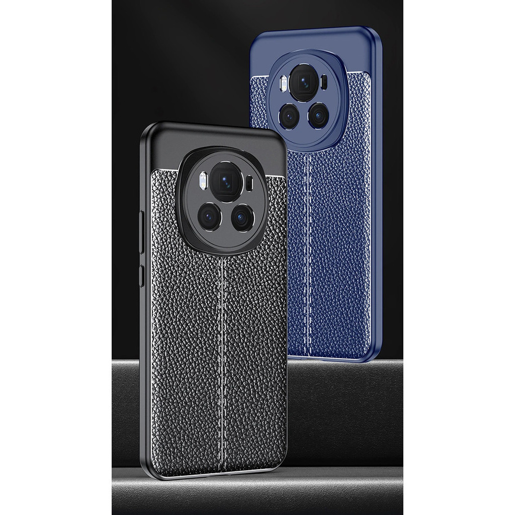 Ốp lưng TPU mỏng họa tiết da cho Honor Magic 6/6 Pro/5/5 Pro, chống trầy xước, chống sốc