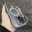 Ống Kính Kim Loại Nhẫn Đứng Từ Tính Ốp Lưng Điện Thoại Tương Thích Cho iPhone 17 Pro Max 16 Plus 15 14 13 Camera Kính Bảo Vệ Vỏ Mềm 17 Air