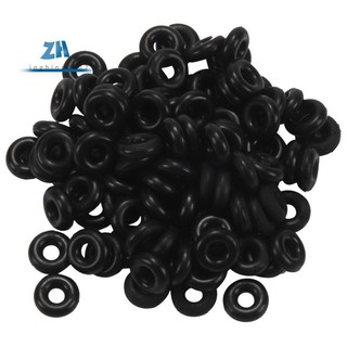 100 Chiếc Cao Su Cá Chép Câu Cá Thiết Bị Đầu Cuối Giải Quyết Câu Cá Tròn O Nhẫn Chống Trơn Trượt Chặn 6 Mm