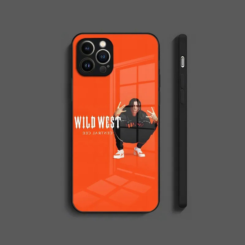 Ốp điện thoại BK-1 Central Cee Uk Rapper Kính cường lực ForiPhone 17,15 14 13 12 11 Pro Max X XR XS 7 8 Plus SE 2020 Cover Funda 0564