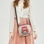 Túi Thêu CPINCP, Túi Xách Thêu Voi Con Công Túi Xách Vải, Túi Bảo Quản Vải Vintage Thỏ Túi Đeo Vai Nữ