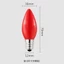 Bóng đèn LED màu đỏ OIMG E12 E14 E27 Đèn đỏ cho chùa Phật giáo và bàn thờ 2W 3W 220V