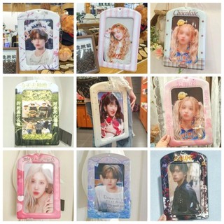 Giá đỡ Photocard RATTANCO, Vỏ bảo vệ hình ảnh khổng lồ của thần tượng Hàn Quốc, Vỏ thẻ PVC A4 đầy màu sắc