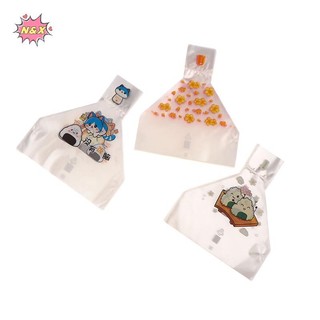 N & X 50 Chiếc Hoạt Hình Đáng Yêu Gạo Tam Giác Nhật Bản Túi Đóng Gói Dùng Một Lần Nori Onigiri Quấn Túi Sushi.