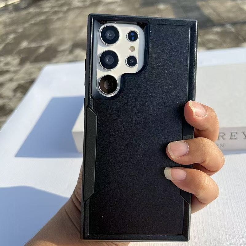 2 TRONG 1 Commuter GT Samsung S25 S24 S23 S22 S21 S20 FE Ultra A56 A55 A54 A16 A06 A26 A36 A05S A14 A15 A34 5G Ốp Điện Thoại Chống Sốc Dày Silicon