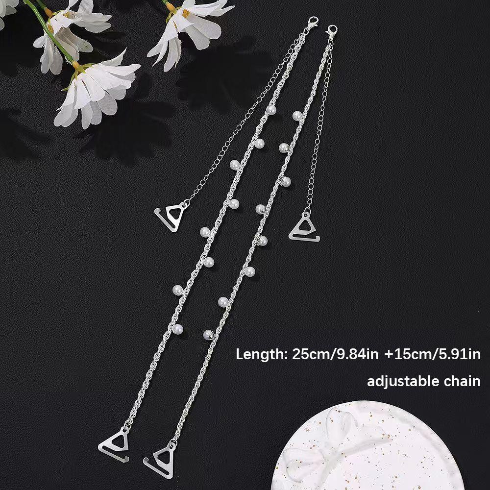 Dây đeo áo ngực SLICELLIFE, Dây đeo vai đồ lót vai gợi cảm có thể tháo rời, Áo ngực trang trí có thể điều chỉnh chống trượt thanh lịch