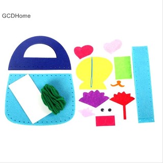 Gcdhome 8 Chiếc Trẻ Em May Bộ Dụng Cụ May Cảm Thấy DIY Đồ Chơi Giáo Dục Mầm Non Thủ Công Nỉ Với Kim An Toàn Cho Bé Trai Bé Gái Người Mới Bắt Đầu HOT