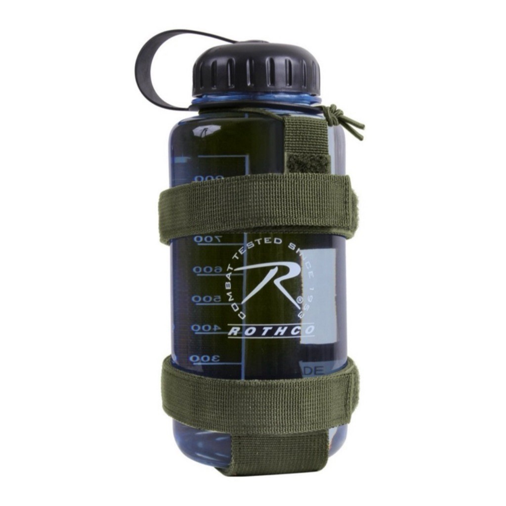 Giá móc chai nước điều chỉnh được_gắn thắt lưng,molle ba lô _tactical