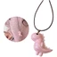 BTF Đáng Yêu Khủng Long Mặt Dây Chuyền Vòng Cổ Dây Dài Dây Xích Neckchain Phụ Kiện Thời Trang