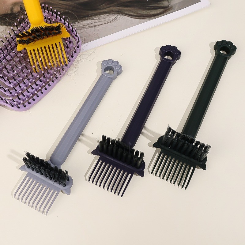 Dụng cụ làm sạch lược Mini bằng nhựa - Lược làm sạch lược chải tóc - Bàn chải làm sạch - Dụng cụ làm sạch bàn chải tóc - Phụ kiện dụng cụ làm đẹp