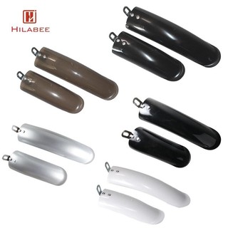 Hilabee 2 Chiếc Nhẹ Xe Đạp Chắn Bùn Phía Trước Chắn Bùn Bảo Vệ Phía Trước Phía Sau Full Cover Cho Phụ Kiện Điện