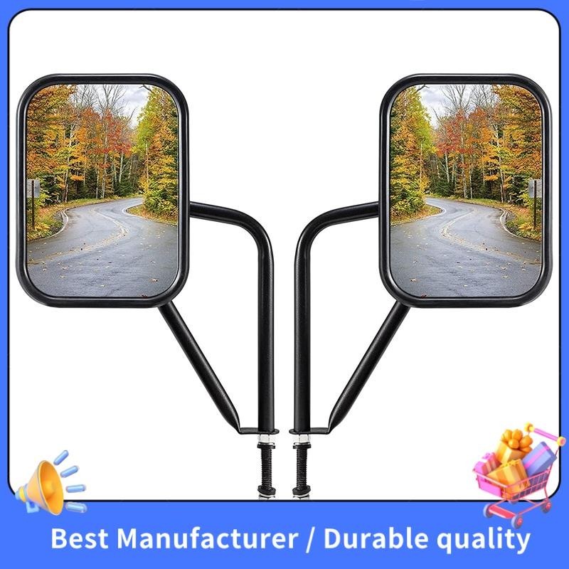 Cửa Tắt Gương Cho Xe Jeep Wrangler CJ YJ TJ JK JL & Không Giới Hạn, Rộng Hơn Gương Chiếu Hậu Cửa Vuông Bên Bản Lề Gương