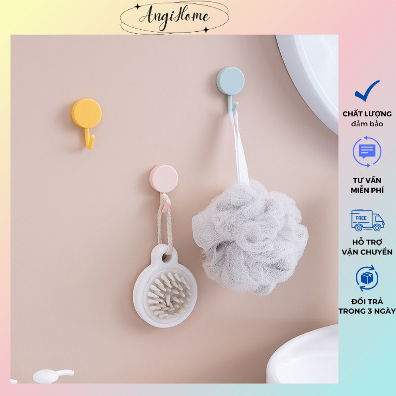 Móc Tròn Treo Đồ Dán Tường Đa Năng ANGIHOME