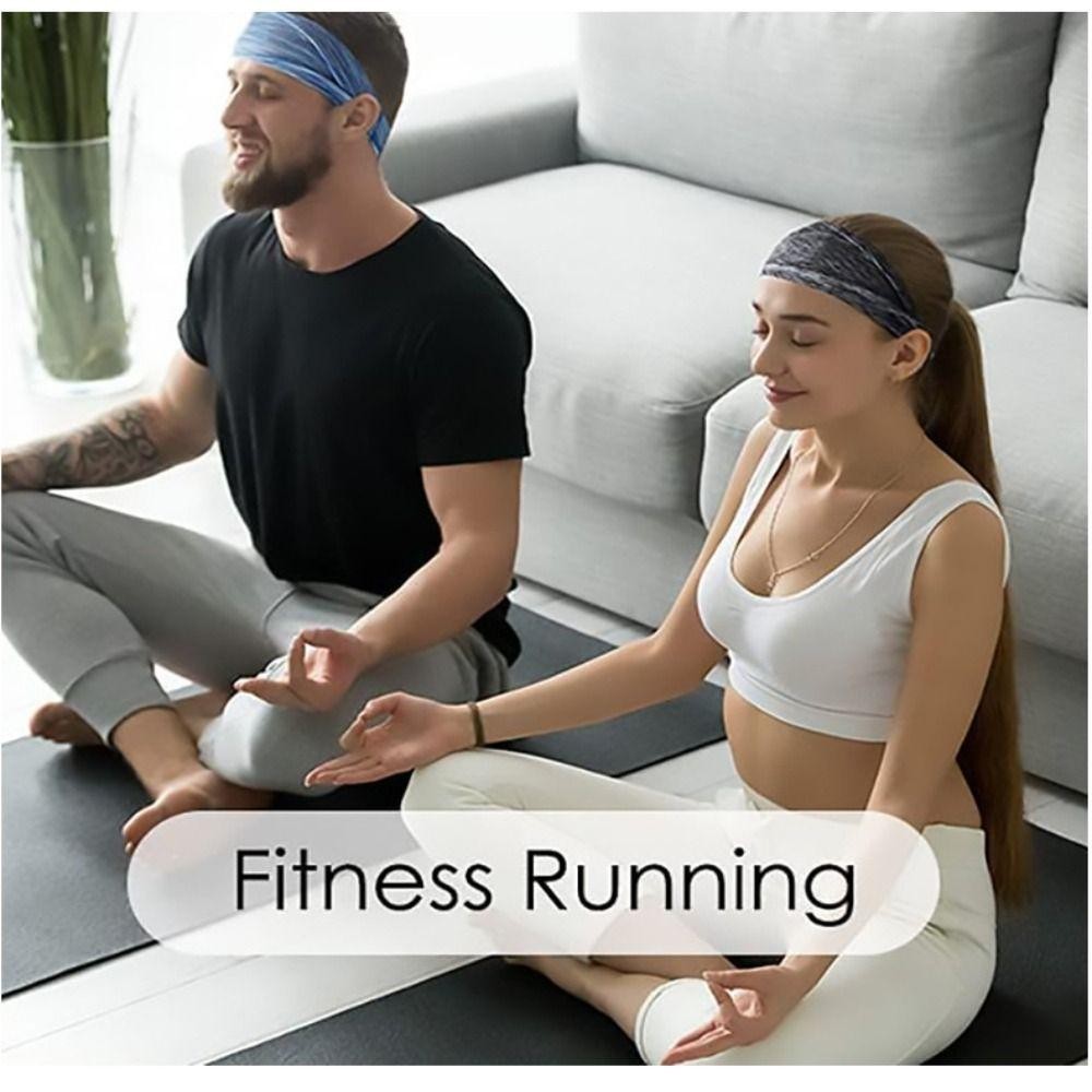 Băng đô thể thao CQCJ màu sắc đa dạng, co giãn, thấm mồ hôi - Perfect cho chạy bộ, yoga và tập thể dục