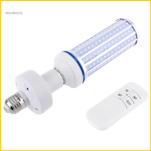 60W UV Germicidal Lamp LED UVC Bulb E26 Disinfection Light Timing Remote Control