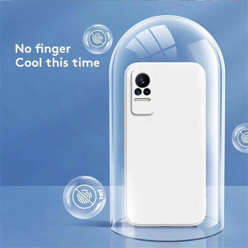 Xiaomicivi Civi3 Civi2 Civi1S Vuông Silicon Mềm TPU Chống Vân Tay Ốp Điện Thoại Chống Sốc Cho Xiaomi Civi 3 2 1S Ốp lưng Bảo Vệ