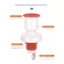 YYlingx Nhánh cống bếp Bộ chuyển đổi ống thoát nước giao diện kép, chống mùi đa chức năng, khớp nối ống máy giặt, đồ dùng gọn gàng