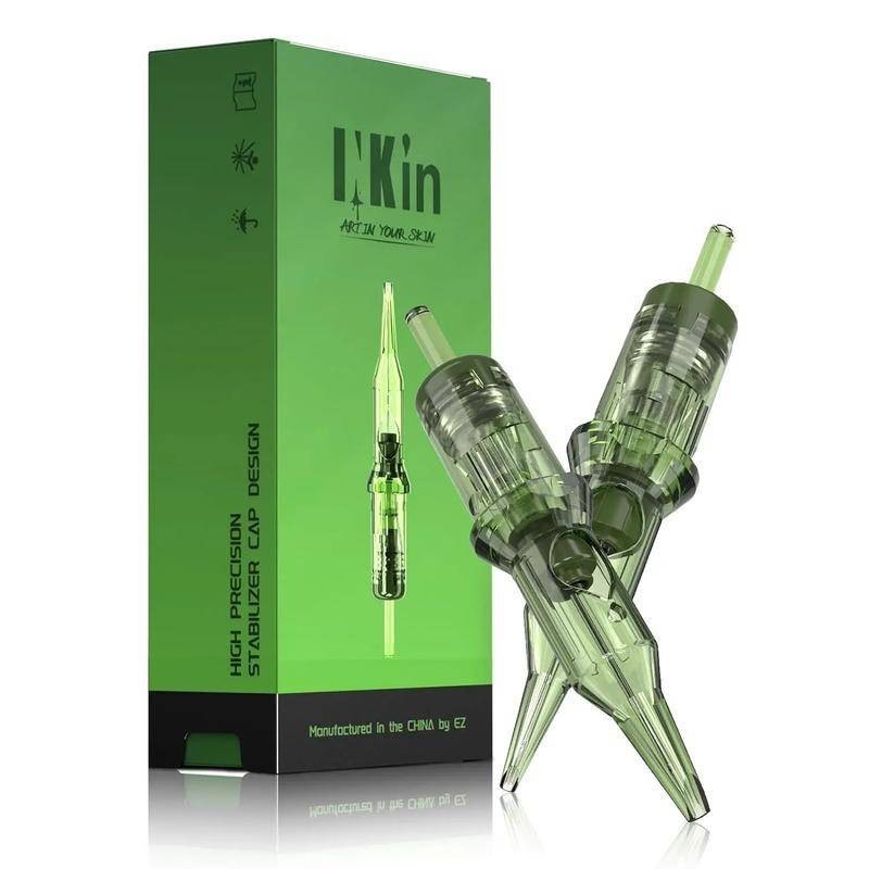 Inkin REVO Cartridge Tattoo Needles Re define Precision Round Liner Shader An toàn tiệt trùng dùng một lần cho máy xăm