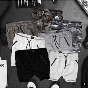 Quần short nỉ camo_du lịch_dã ngoại
