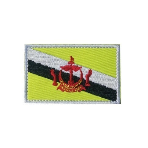 Patch_velcro cờ các nước Châu Á dán quần áo_ba lô