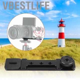 VBESTLIFE Khung mở rộng camera CNC Cutting Mount với miếng đệm chân silicon không trượt cho A6400 A6300 M6 M50