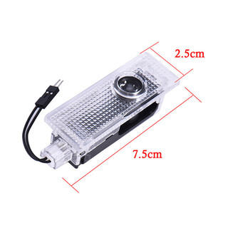 2X Đèn LED Cửa Ô Tô Máy Chiếu Chào Mừng Ánh Sáng Tự Động Phụ Kiện Cho Mini Cooper One S JCW R55 R56 R50 R53 R60 F55 F56 Countryman