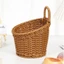 Giỏ Treo Mây DELMER, Giỏ Đựng Trái Cây Rau Củ Nhựa, Dệt Chắc Chắn Di Động Thiết Kế Treo Tường Giỏ Nhà