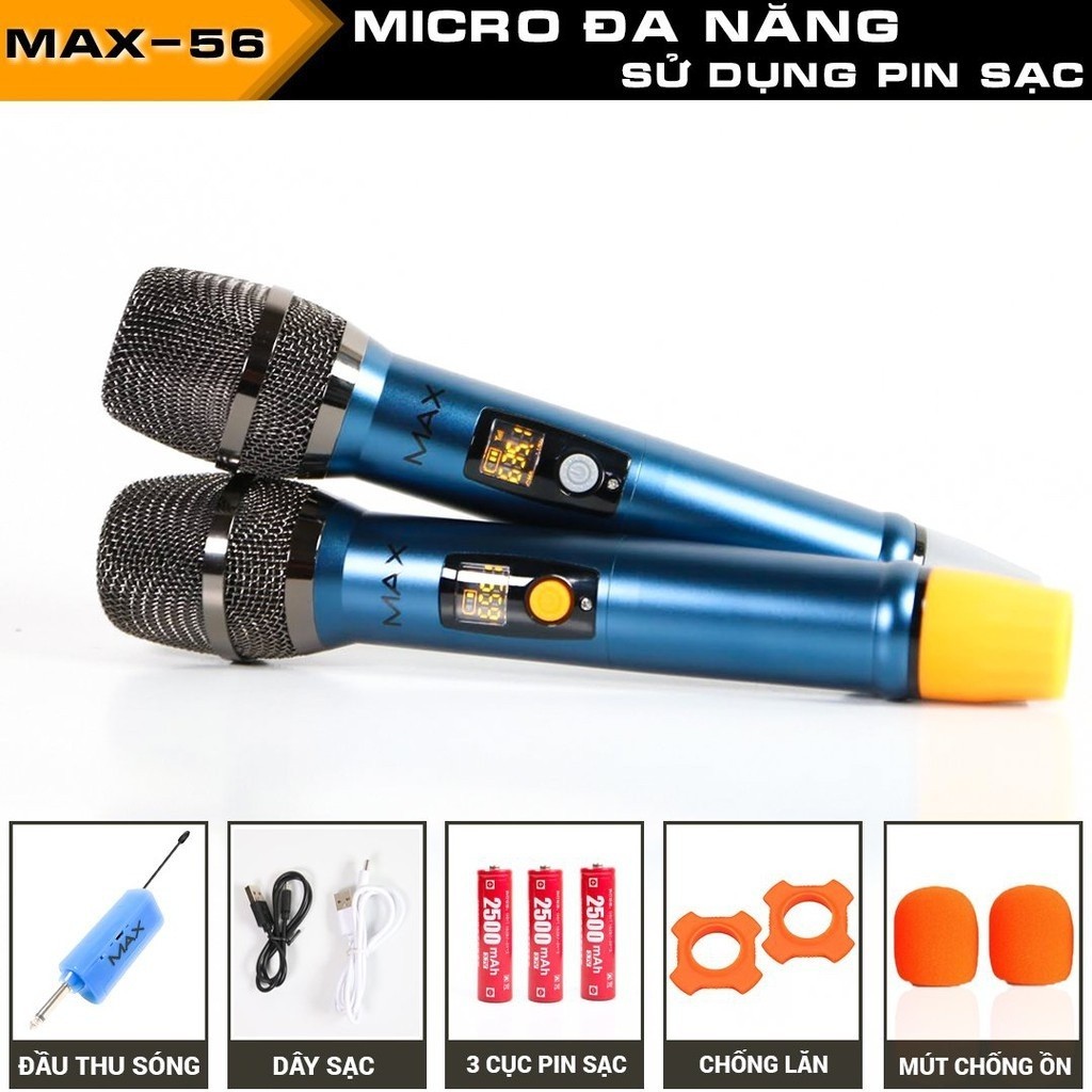 Bộ 2 Micro Không Dây Chính Hãng, Bắt Âm Thanh Rõ Chuẩn, Kết Nối Được Đa Thiết Bị, Kèm Pin Sạc - ảnh 2