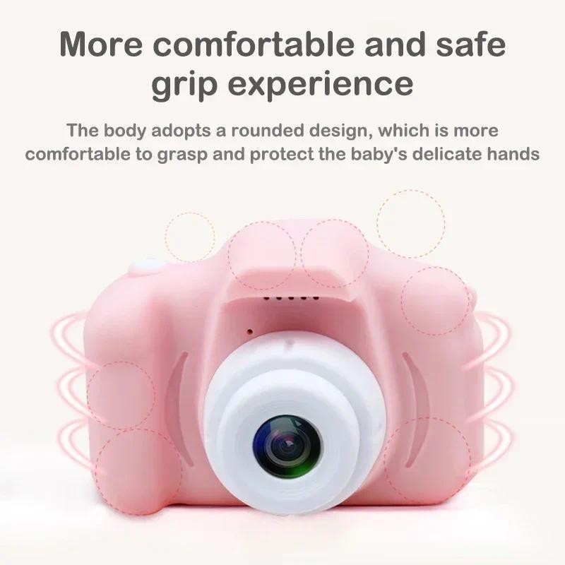 Mô tả Đồ Chơi Trẻ Em Camera Kỹ Thuật Số Vintage Camera Trẻ Em Chiếu Video Camera Chụp Ảnh Ngoài Trời 8GB Quà Tặng Cho Trẻ Em - 6