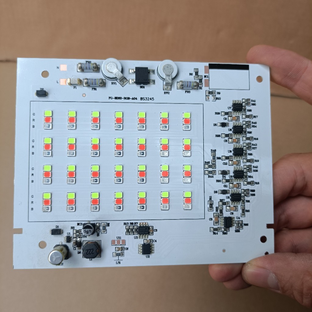 Vỉ LED 220V 30W, LED 3 màu ( GRB ) | Shopee Việt Nam