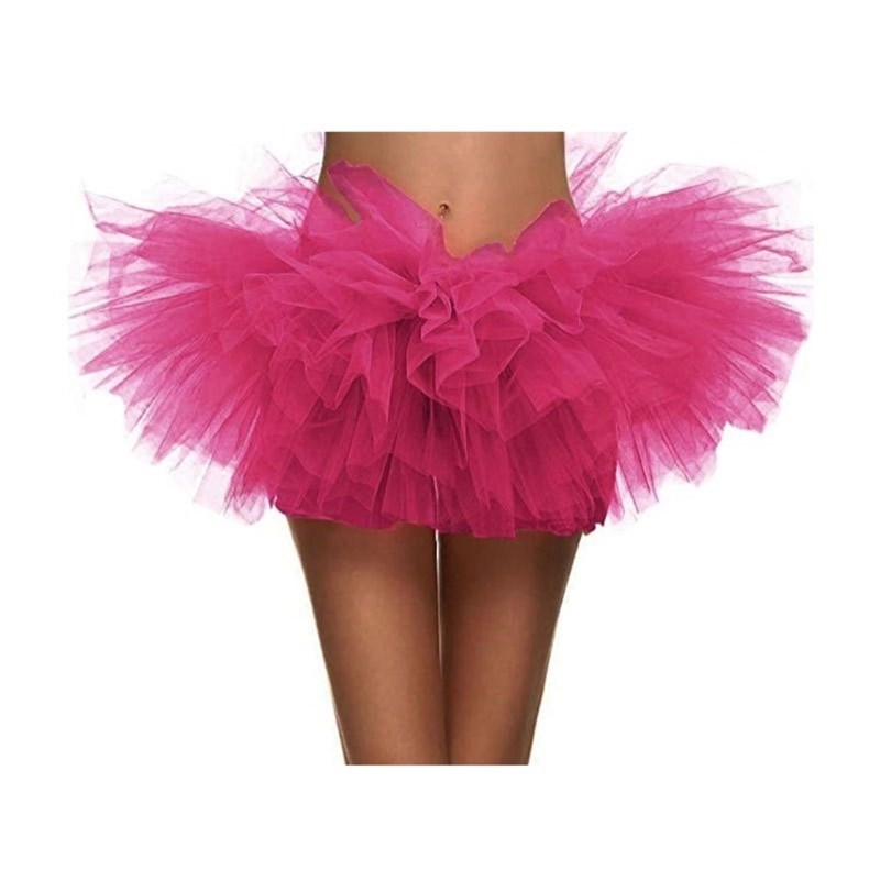 WINN Nữ Tutus Váy Co Giãn Cao Cấp Eo Vải tuyn Váy Lớp Tulle Tutus Váy