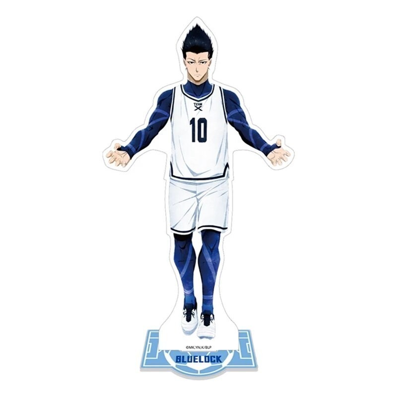 Mô hình Standee Blue Lock Isagi Nagi Meguru Chigiri Reo Sae Itoshi Rin Baro 36 Phụ kiện trang trí để bàn góc học tập